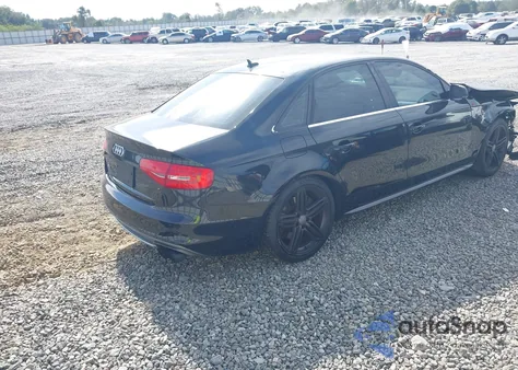 2015 Audi S4 3.0T Premium Plus z USA, uszkodzony, nr VIN WAUBGAFL9FA036457
